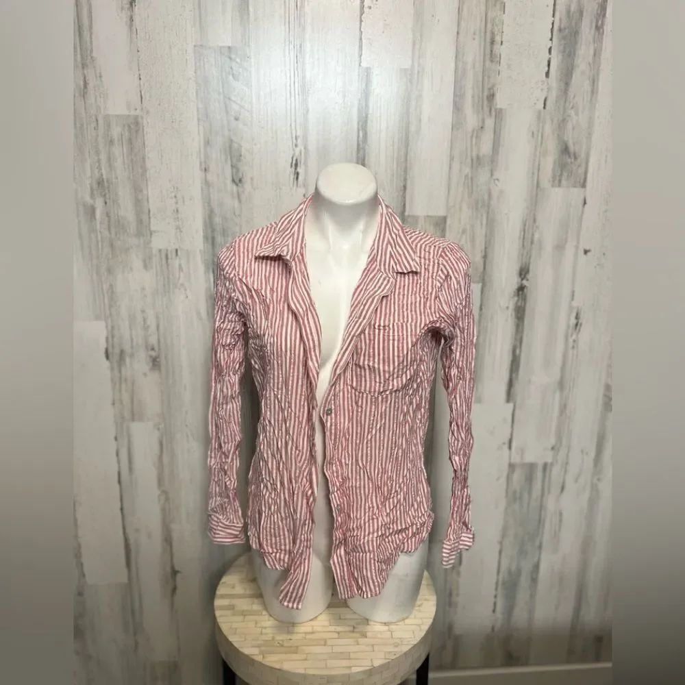 Stripped button down